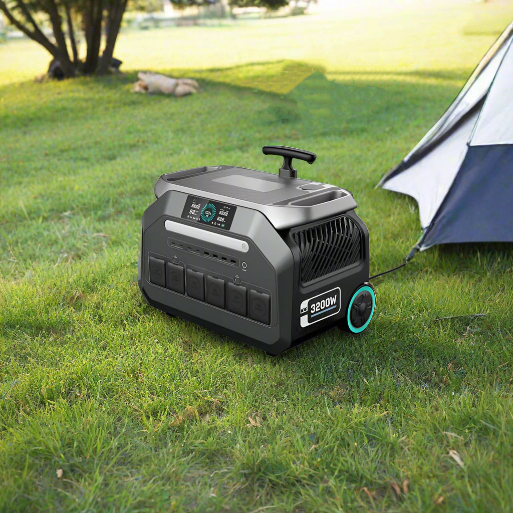 IEETek P3200 Portable Power Station - 3200W/2048Wh LiFePO4 Battery