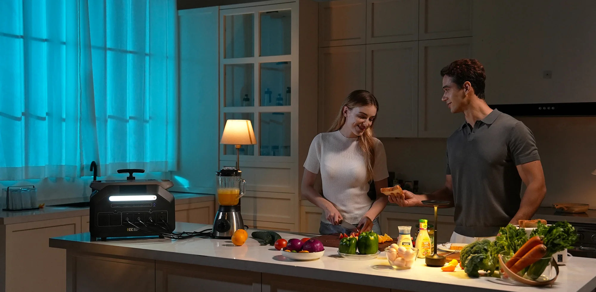 Home backp solution portable power station IEETek