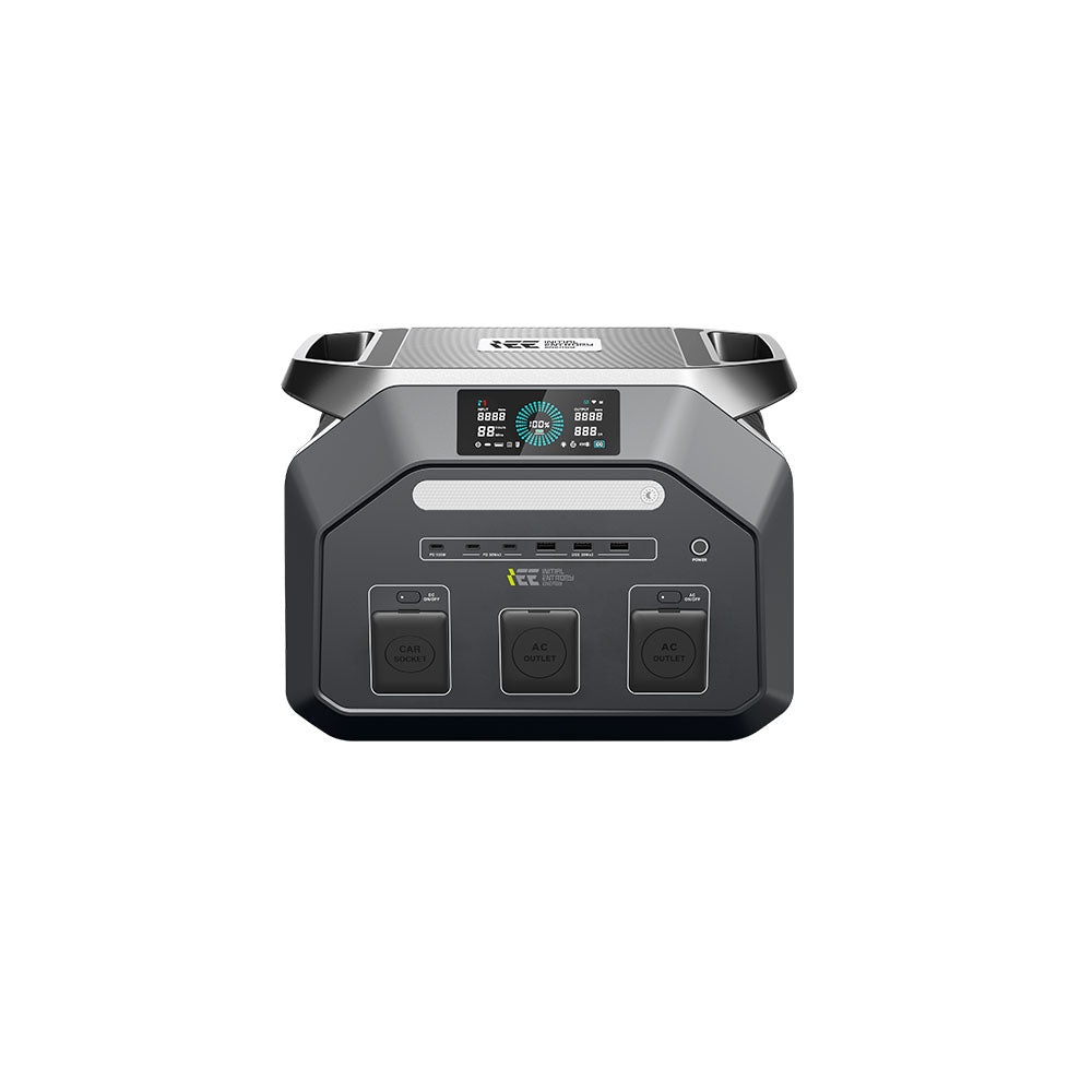 IEETek P1800 Portable Power Station 1800W/1024Wh LiFePO4 Fast Charge &