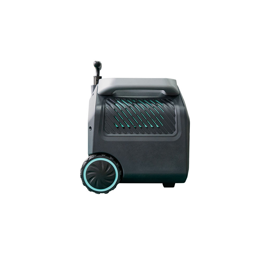 side view of IEE P2400 PORTABLE POWER STATION