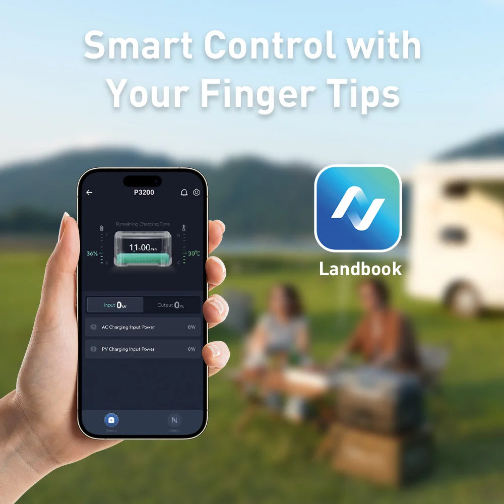 PORTABLE POWER STATION WITH SMART APP