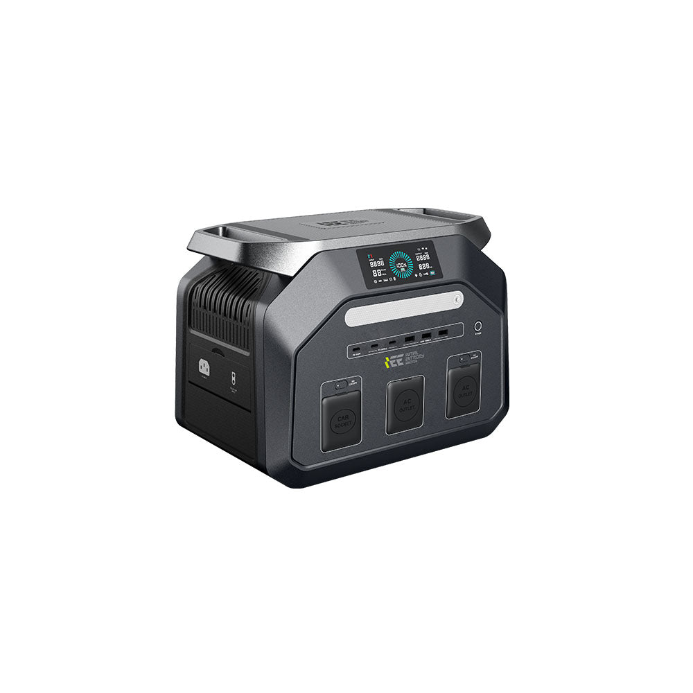 IEETek P1800 Portable Power Station 1800W/1024Wh LiFePO4 Fast Charge & UPS